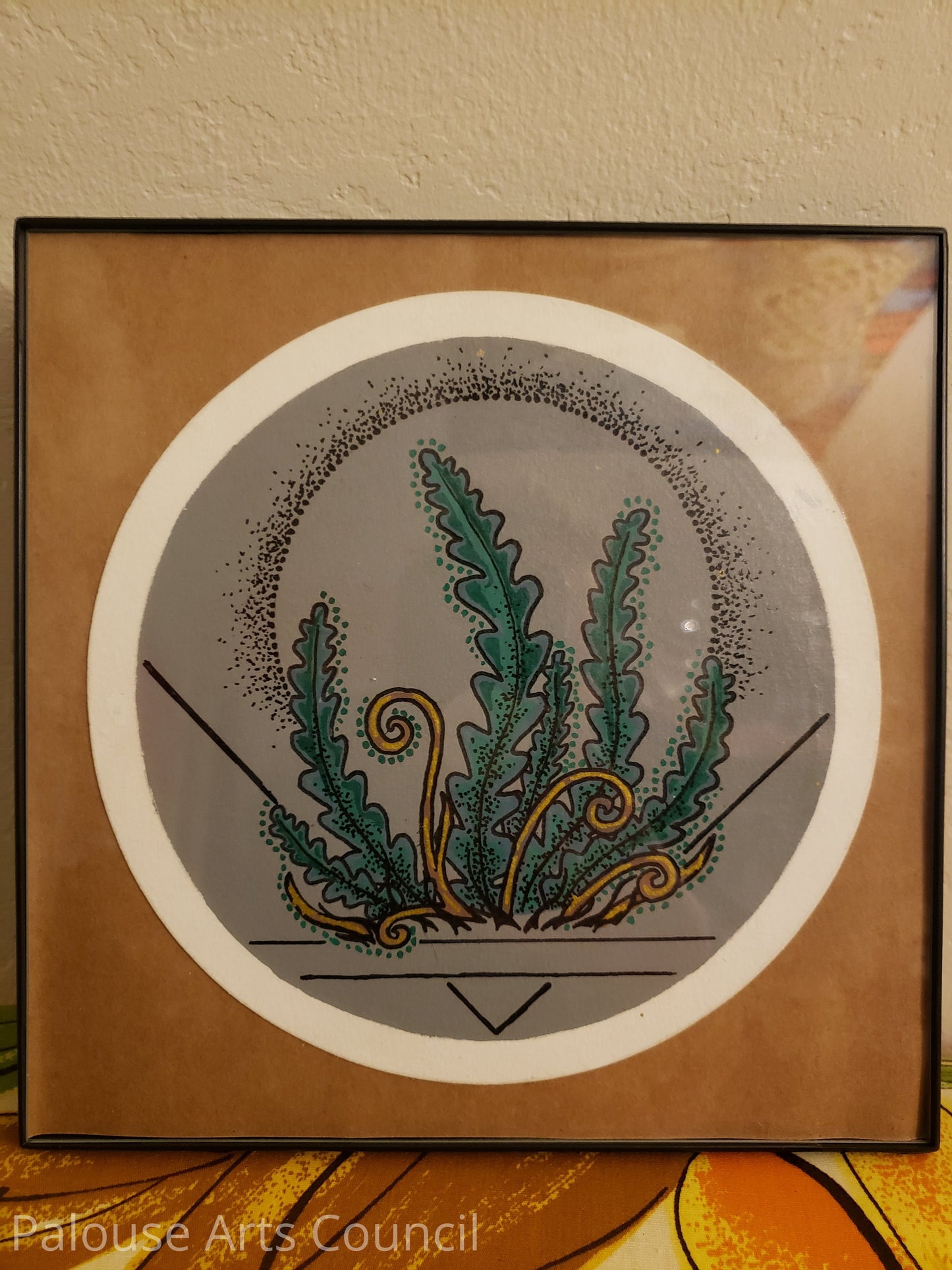 Fern - Shannon Plunkett - Acrylic and ink