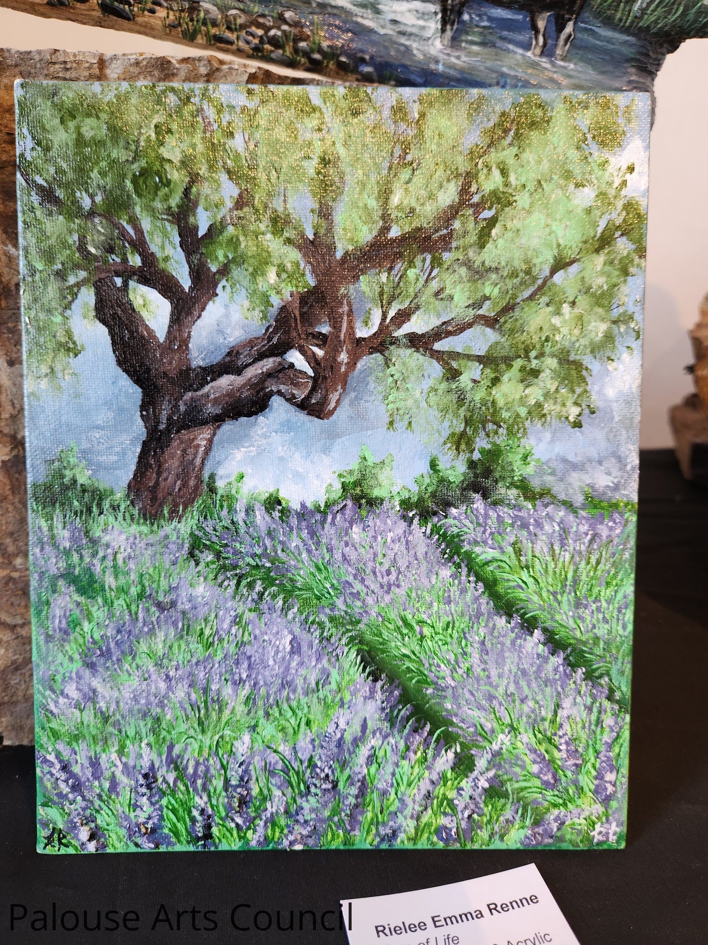 Tree of Life - Rielee Emma Renne - Canvas Board & Acrylic