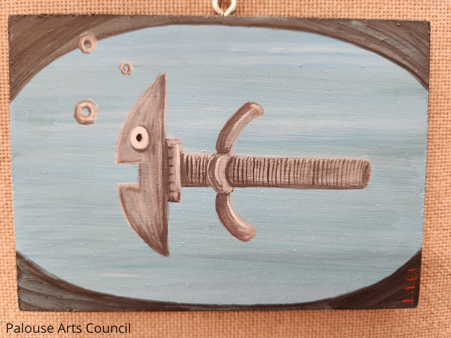Minnow - Lucy Mullendore - Acrylic on Hardboard