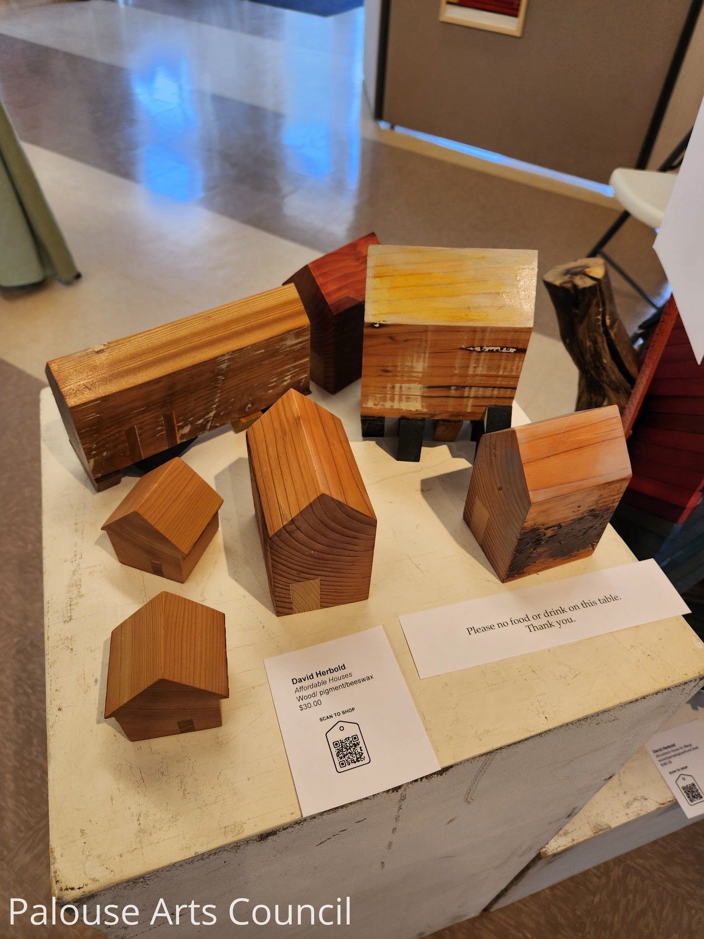 Affordable Houses - David Herbold - Wood/ pigment/beeswax