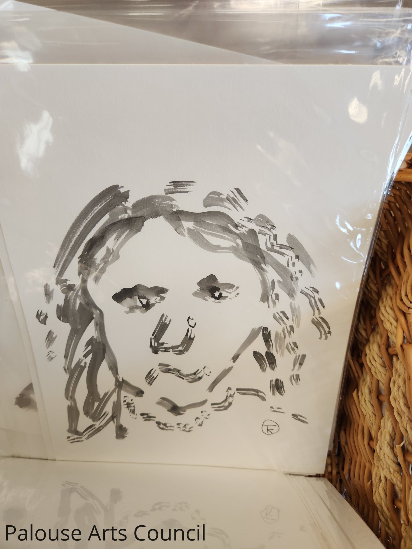 Faces - Tina Ochs - Sumi Ink