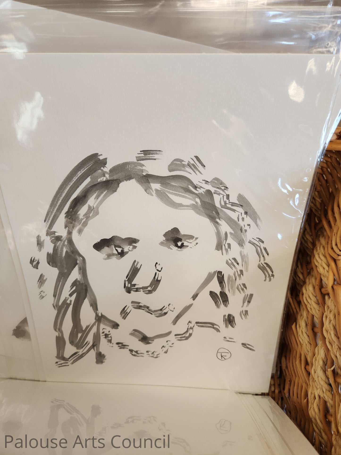 Faces - Tina Ochs - Sumi Ink