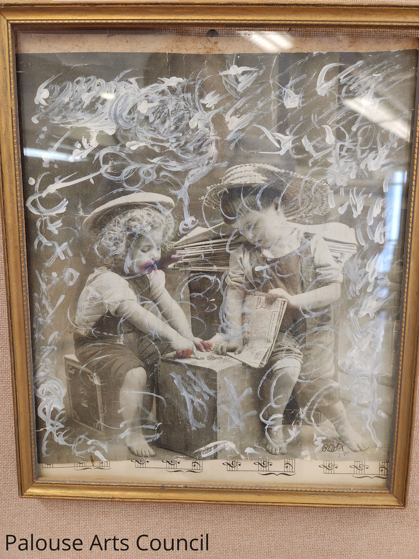 Looking for an alibi - Russ Wheelhouse - Mixed media