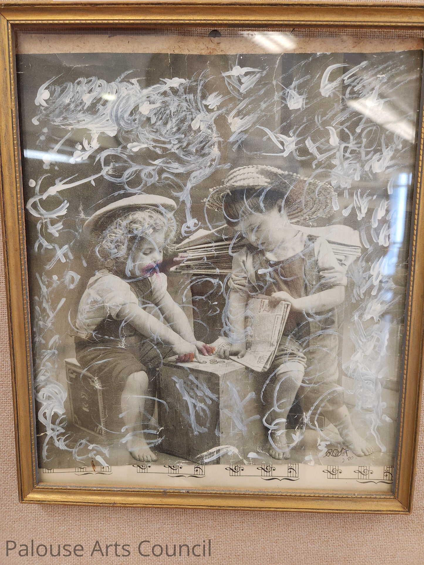 Looking for an alibi - Russ Wheelhouse - Mixed media