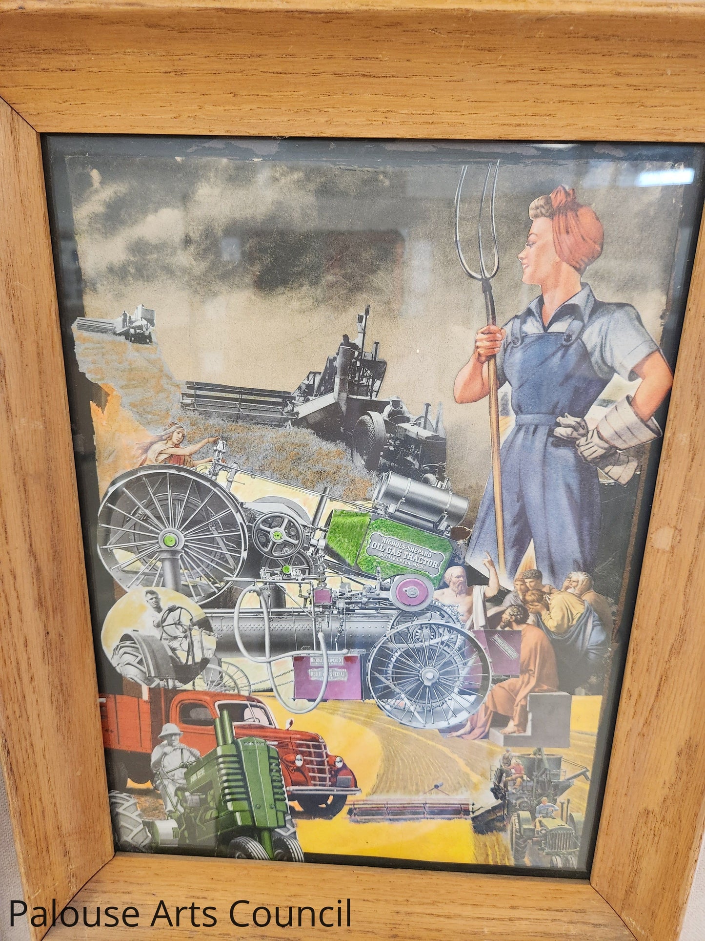 Farmers Market - Russ Wheelhouse - Mixed media