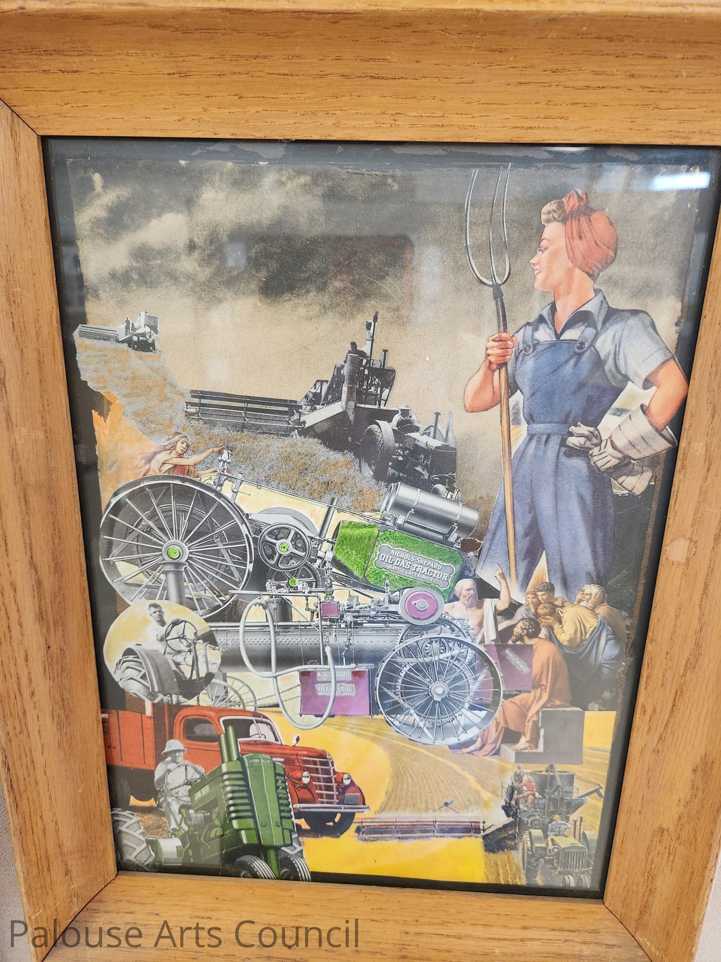 Farmers Market - Russ Wheelhouse - Mixed media