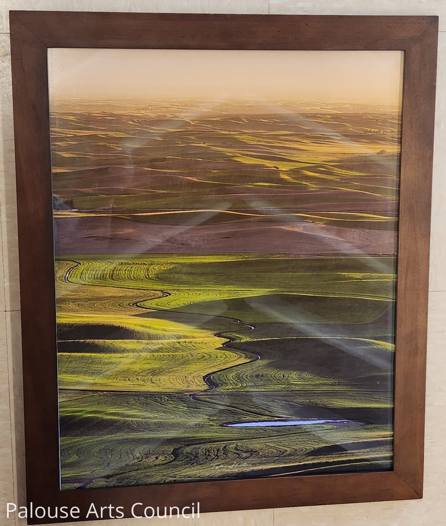 Steptoe Sunset - Tyler Horton - Photo on matte finished aluminum