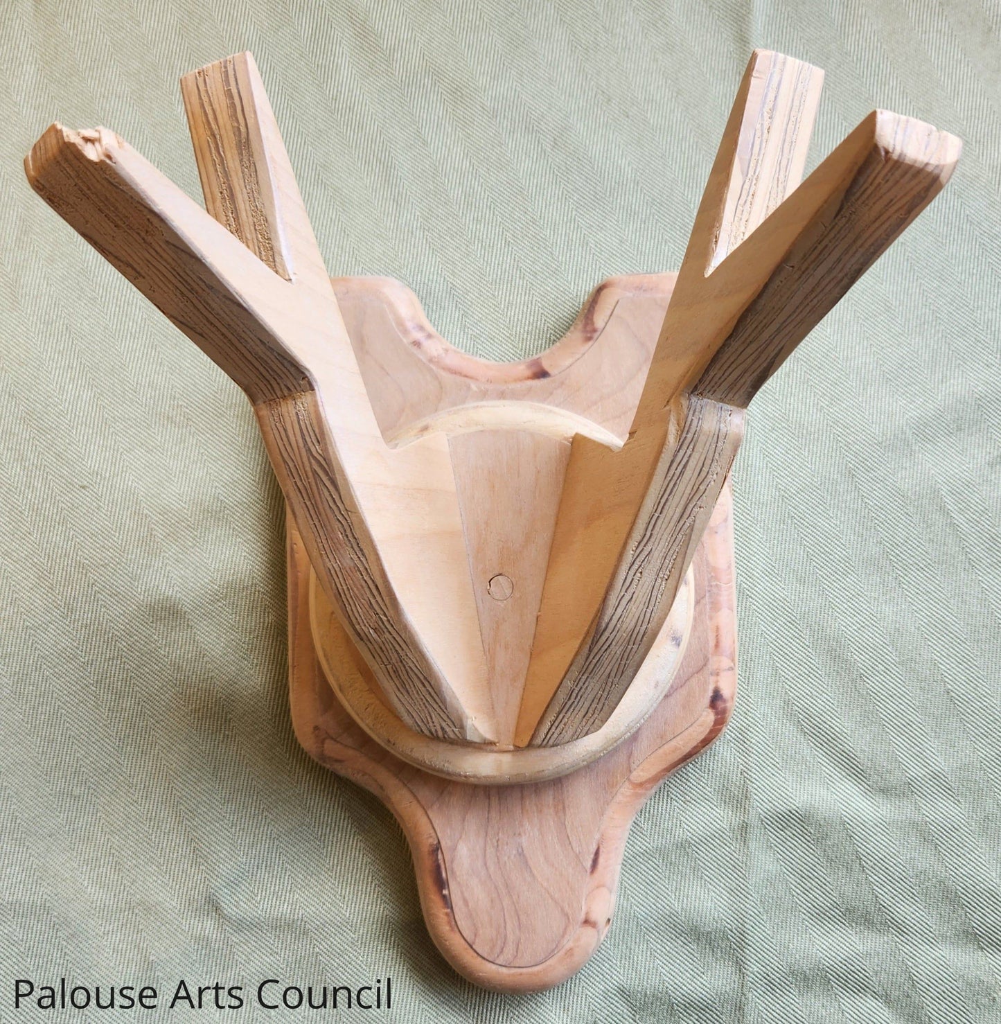 Recycled Deer Mounts: Steve - Danny Mullendore - Scrap birch plywood