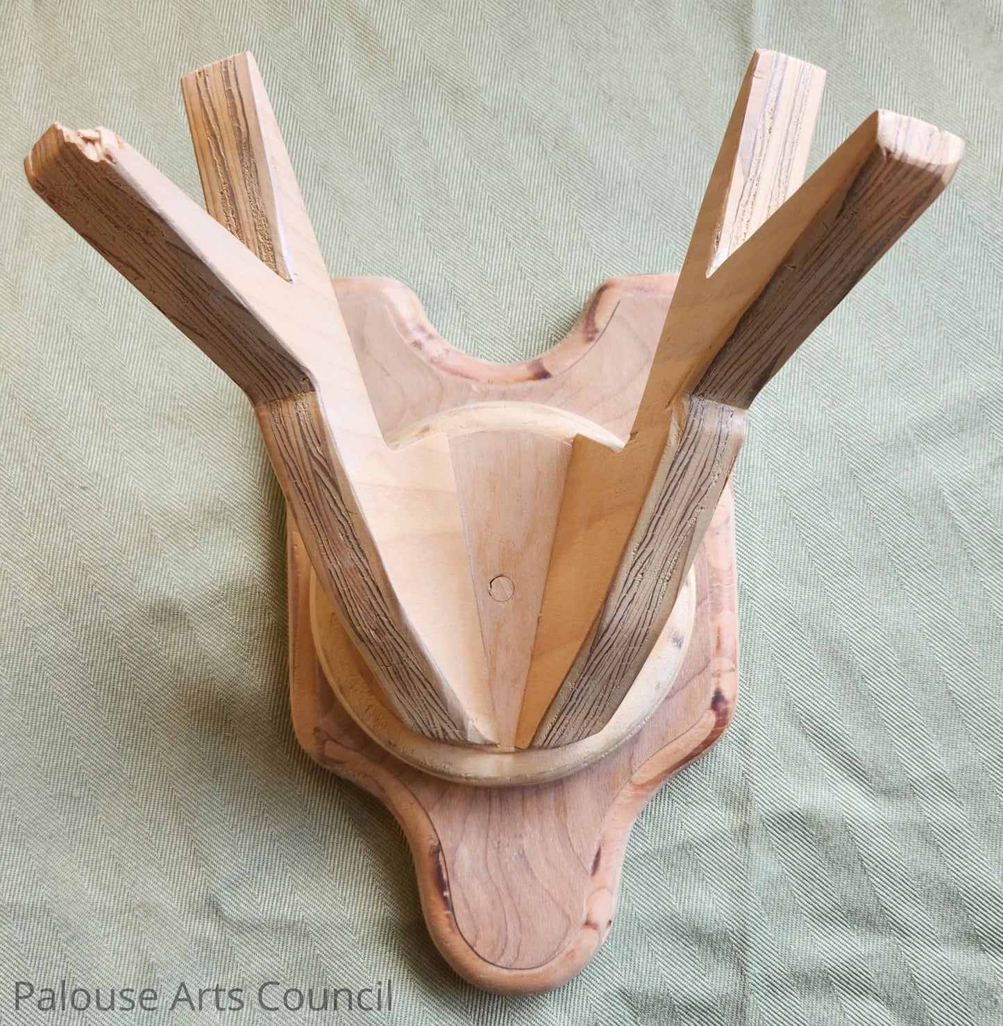 Recycled Deer Mounts: Steve - Danny Mullendore - Scrap birch plywood