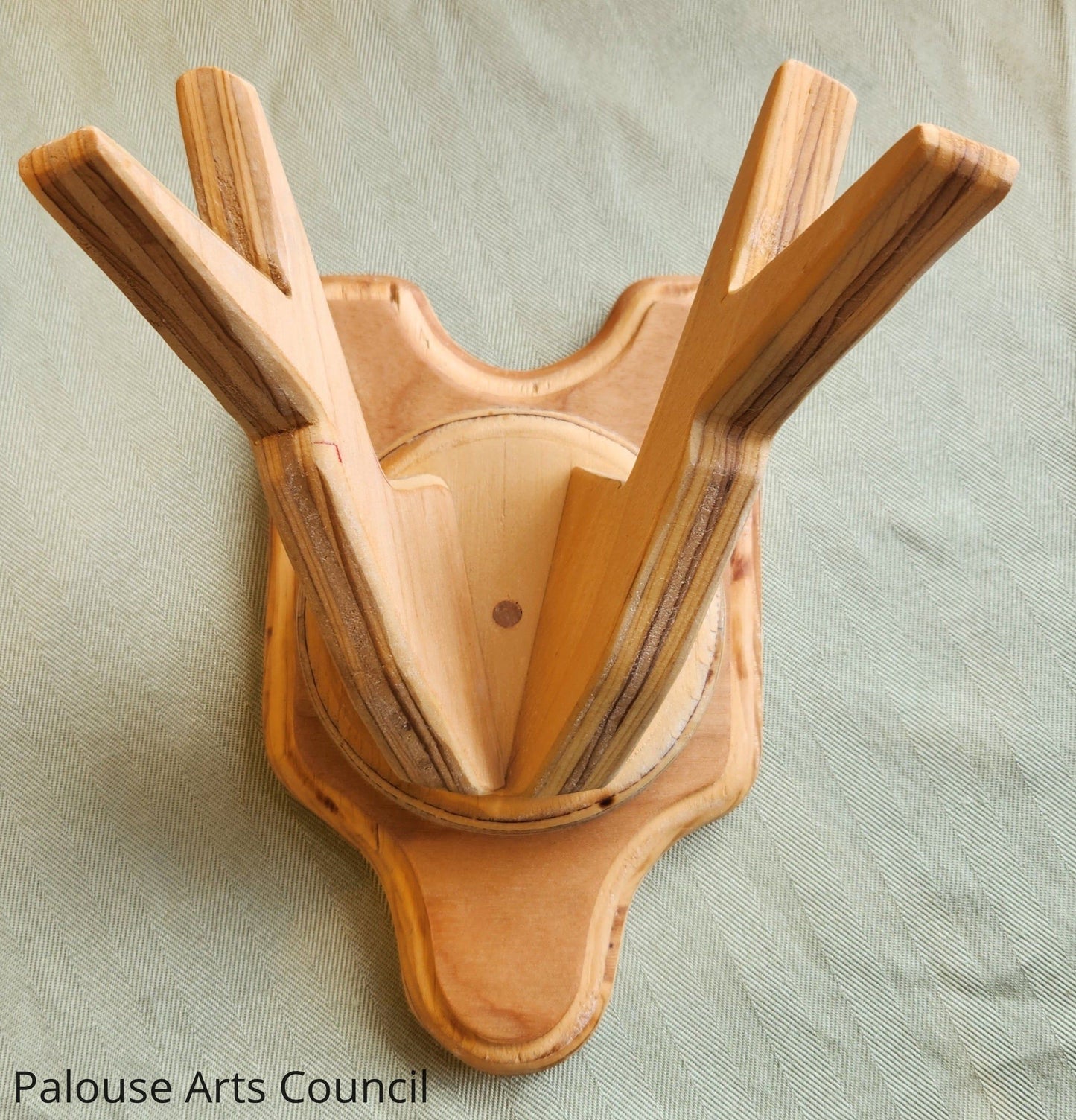 Recycled Deer Mounts: Jack - Danny Mullendore - Scrap birch plywood