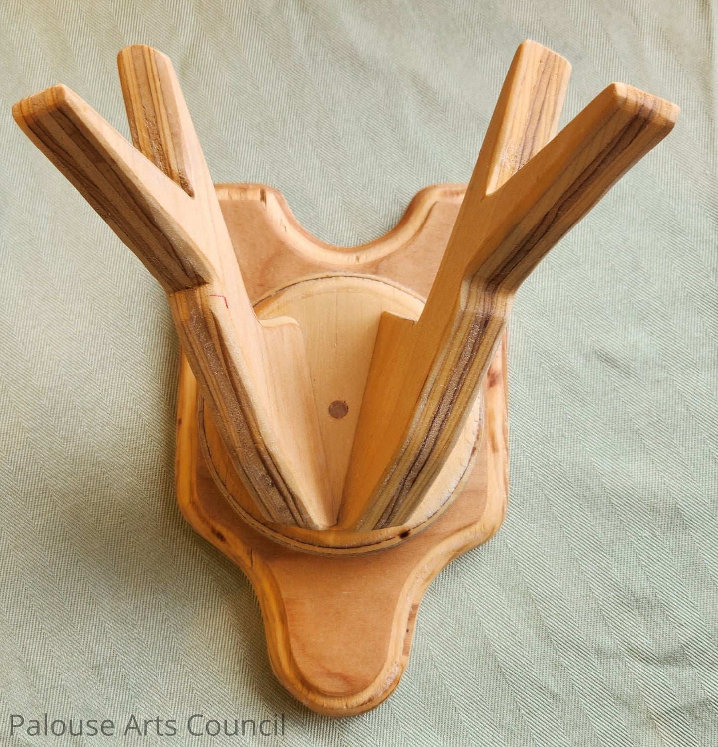Recycled Deer Mounts: Jack - Danny Mullendore - Scrap birch plywood