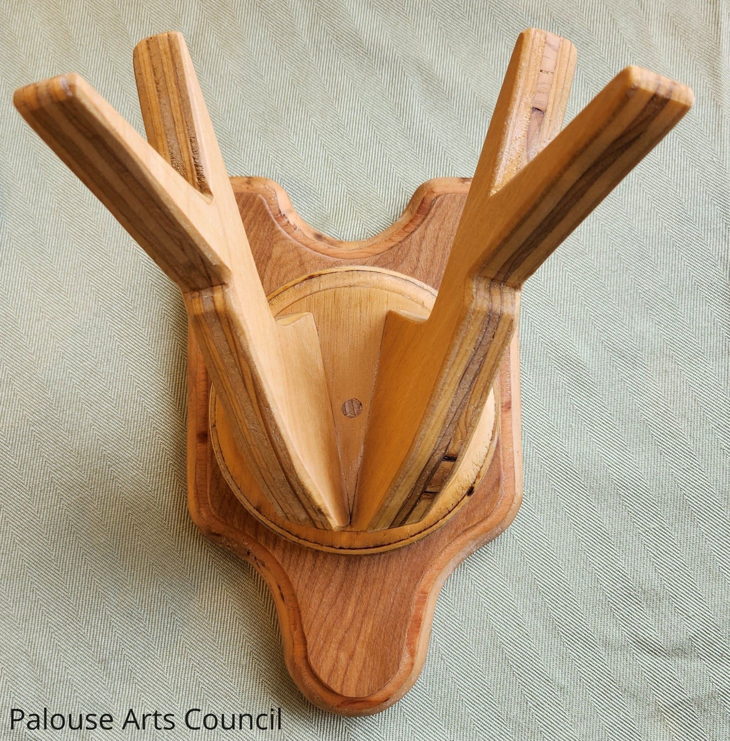Recycled Deer Mounts: Floyd - Danny Mullendore - Scrap birch plywood