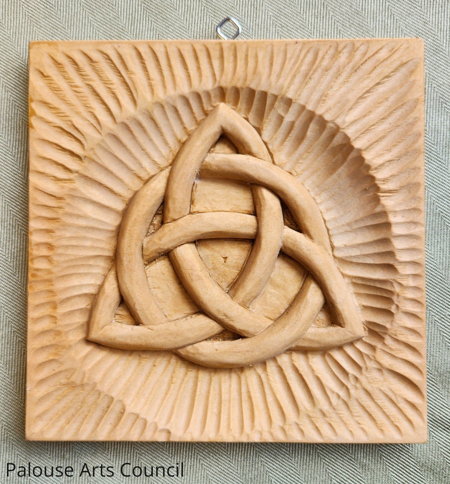 Celtic knot - Danny Mullendore - Relief carving in basswood