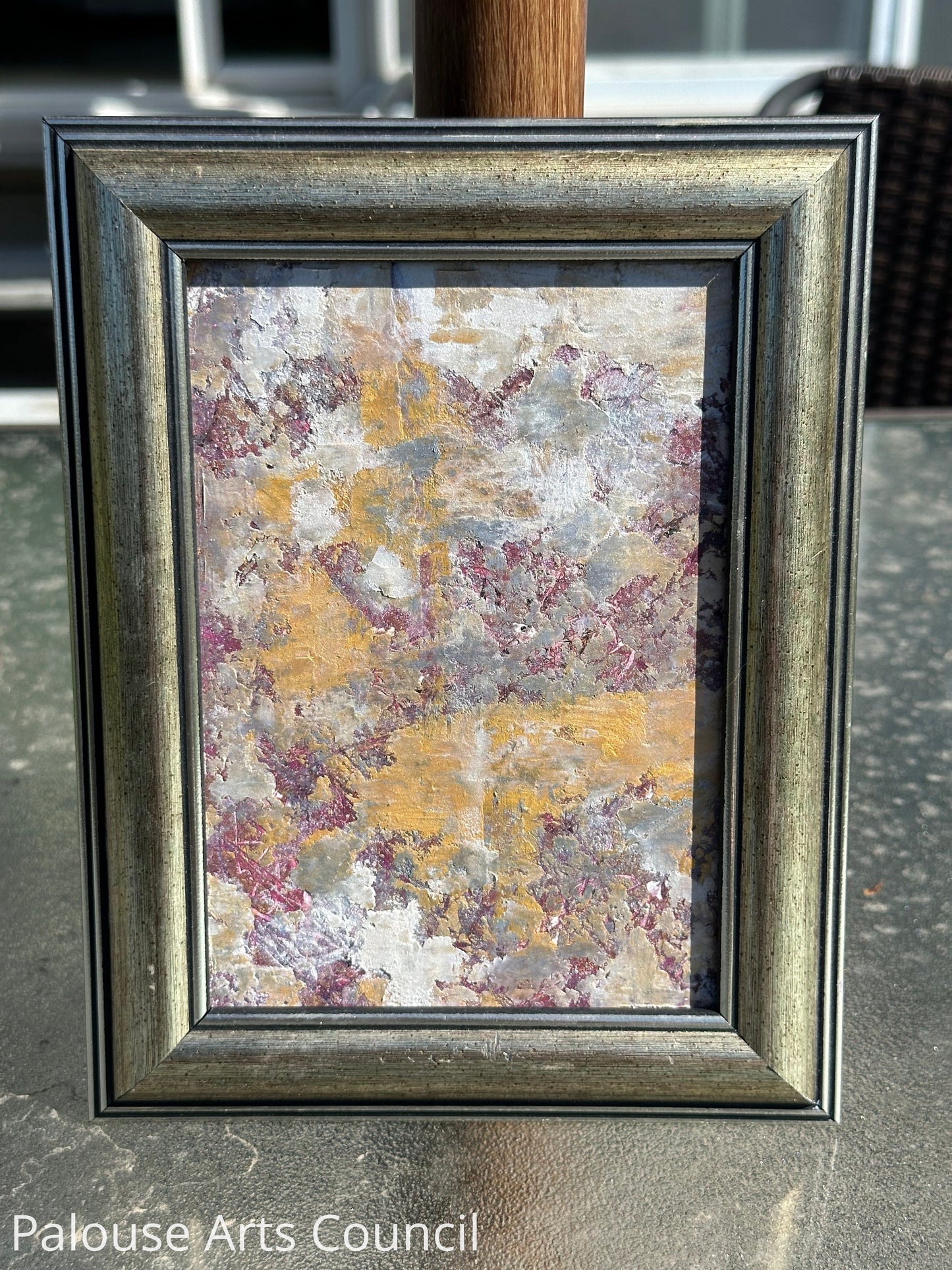 Dreams of Gold - Karen Bender Peltier - Sennelier oil pastel stick with sprayed fixative finish