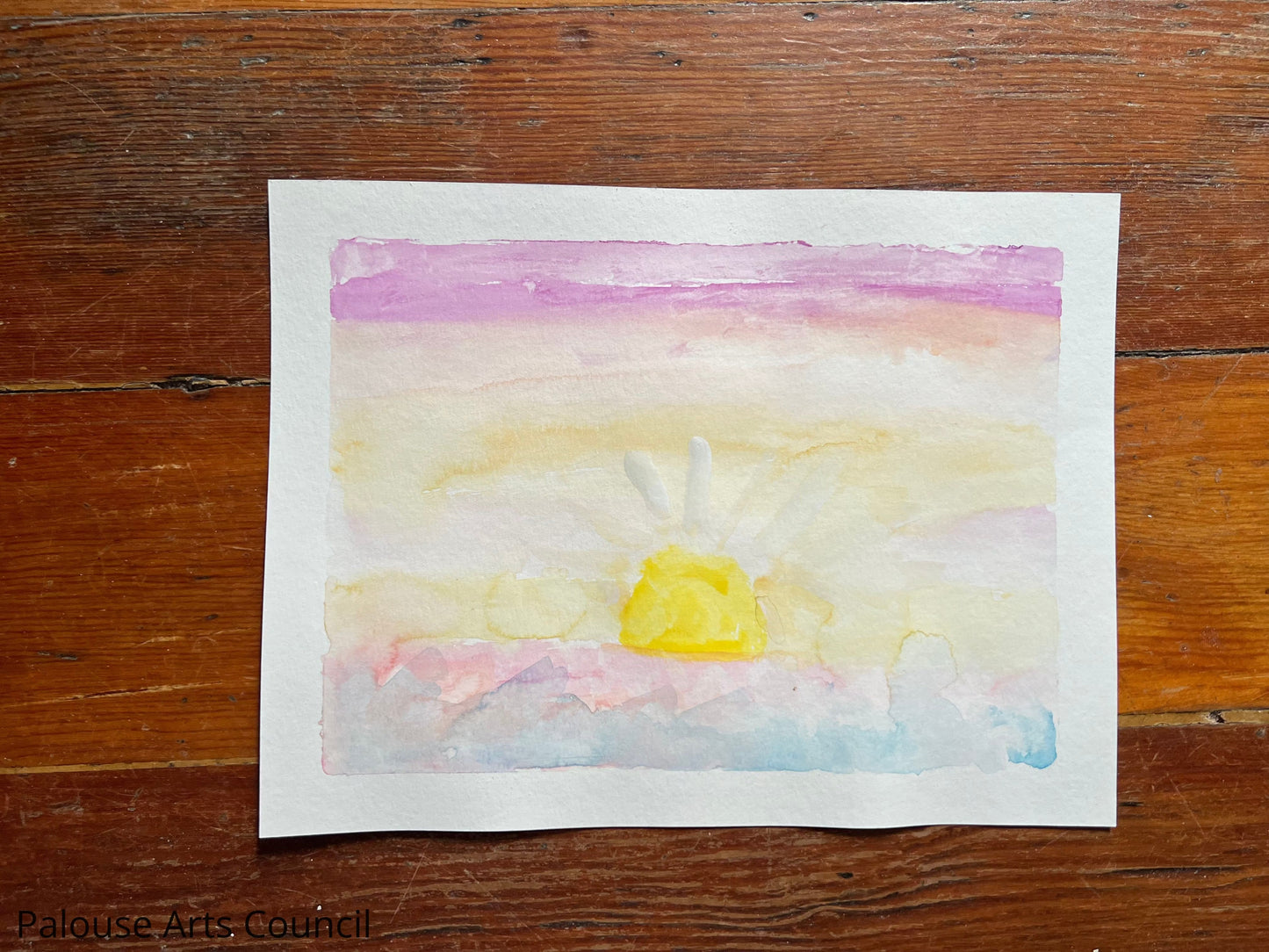 Sunset over the Ocean