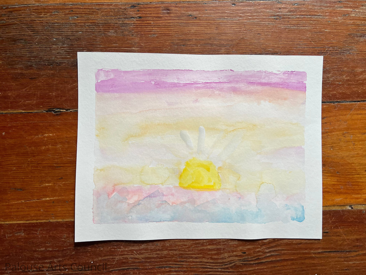 Sunset over the Ocean