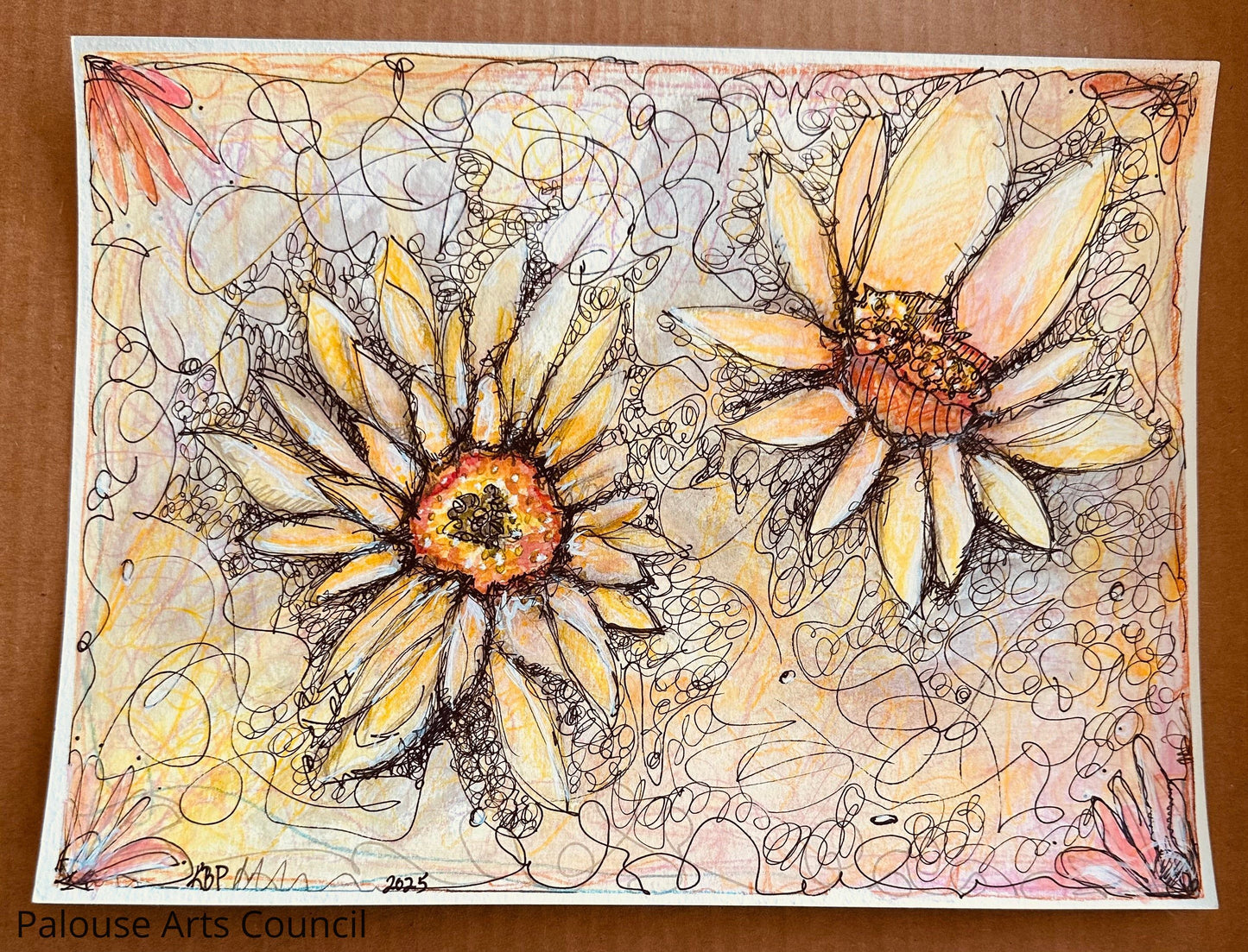 Swirling Flowers