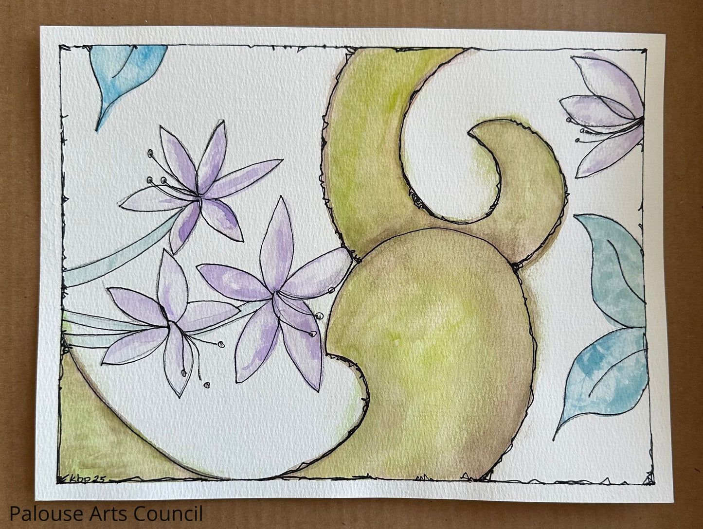 Flowers off Plate