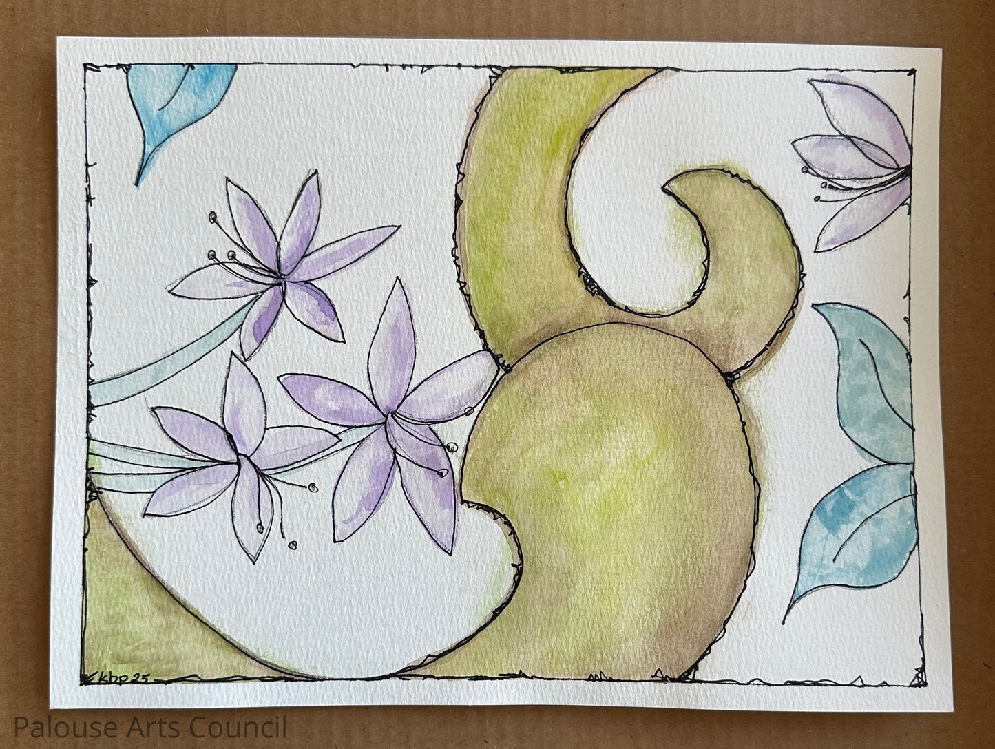 Flowers off Plate