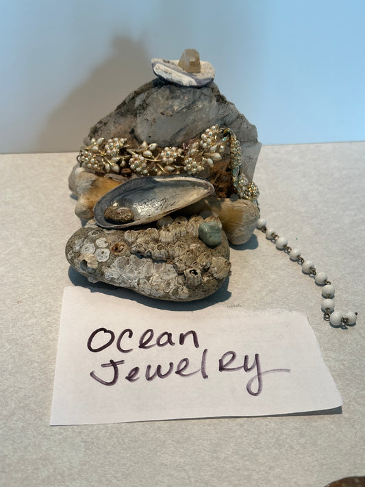 Ocean Jewelry - Russ Wheelhouse - Upcycled Mixed Media