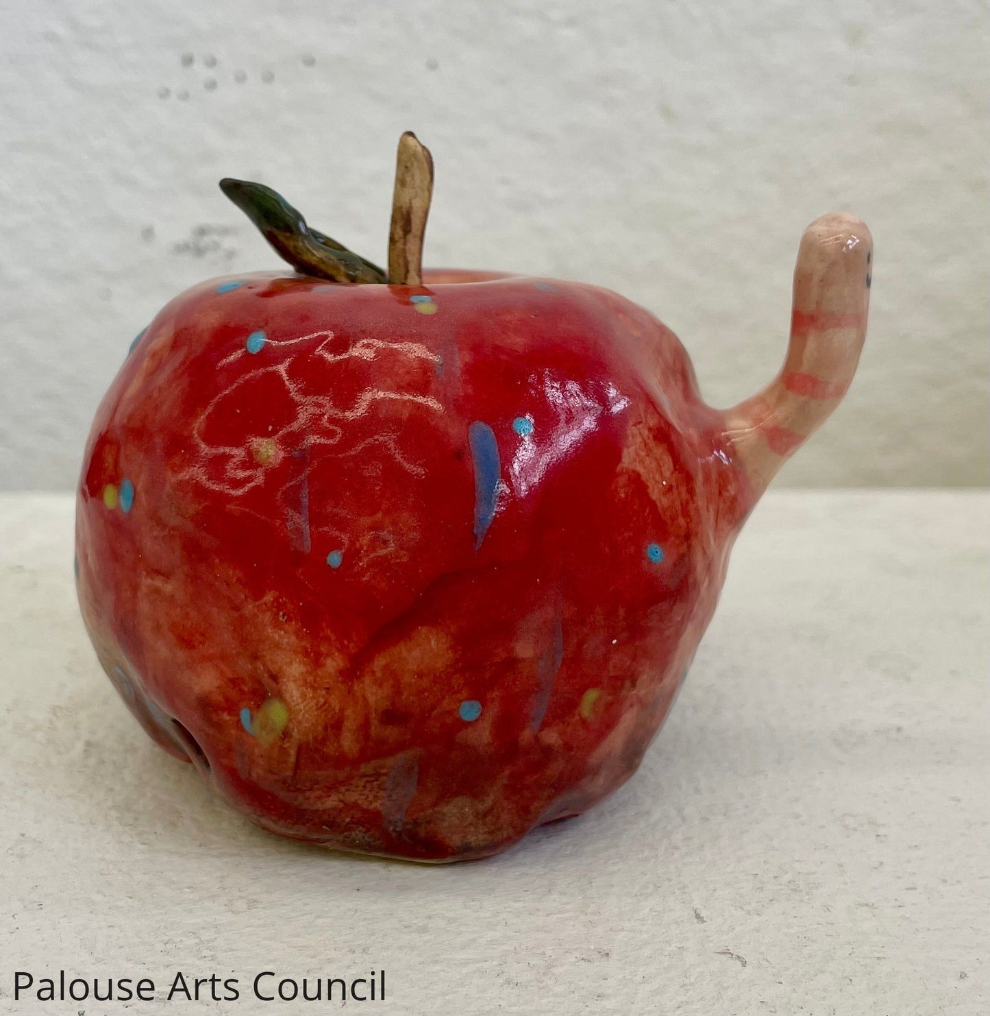 lovingly, worm - Kelsey Harrington - low fired stoneware and glaze