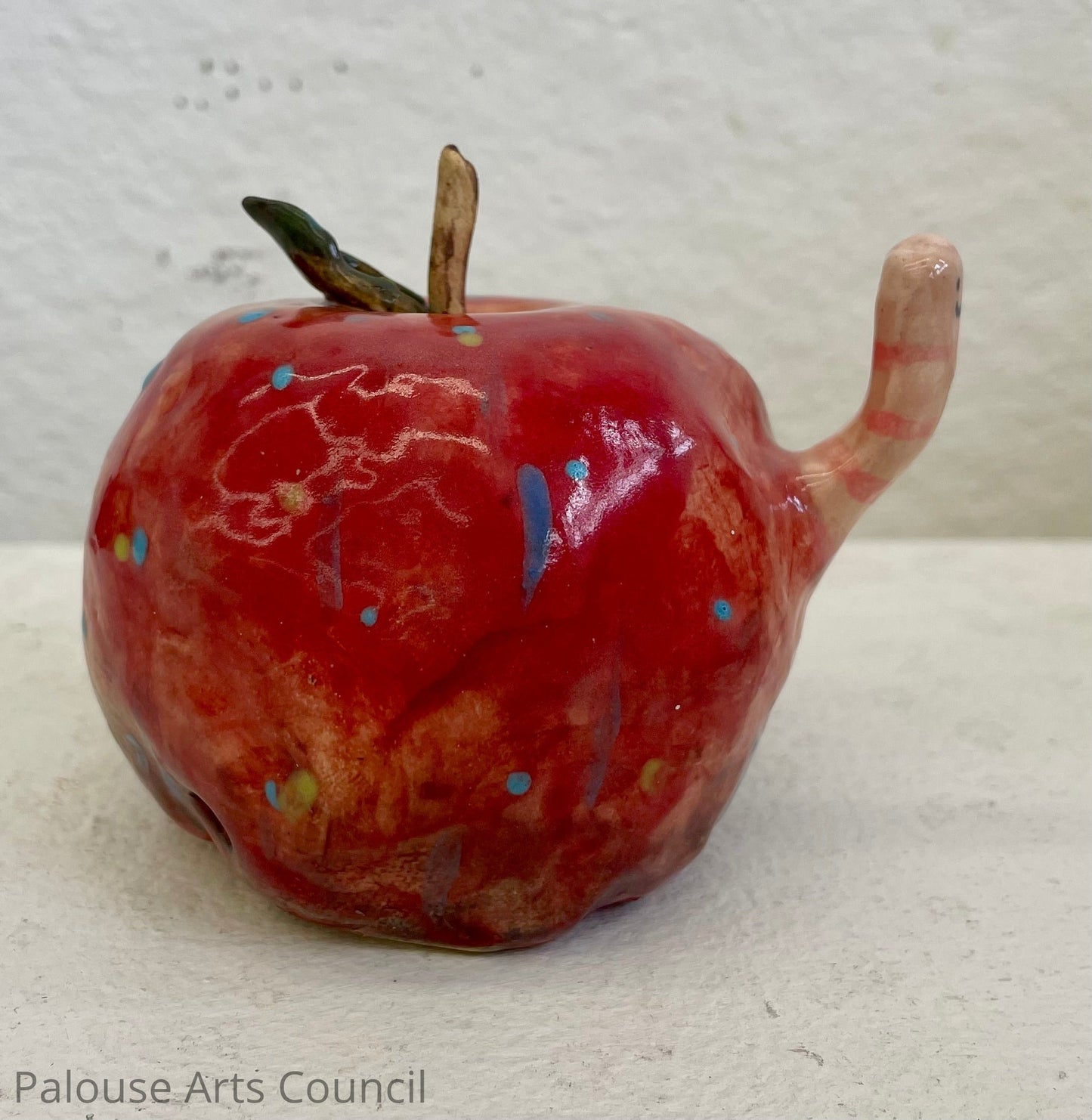 lovingly, worm - Kelsey Harrington - low fired stoneware and glaze