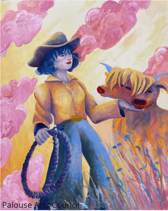 Just be Held - Kelsey Harrington - Oil on Canvas