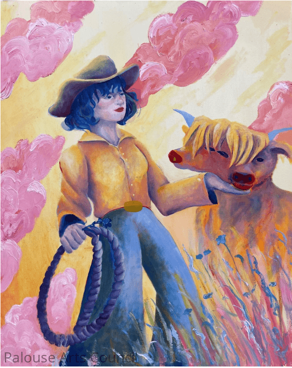 Just be Held - Kelsey Harrington - Oil on Canvas