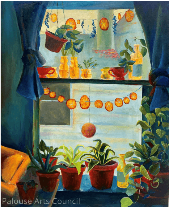 Light at the end of the sewer tunnel - Kelsey Harrington - Oil on Canvas