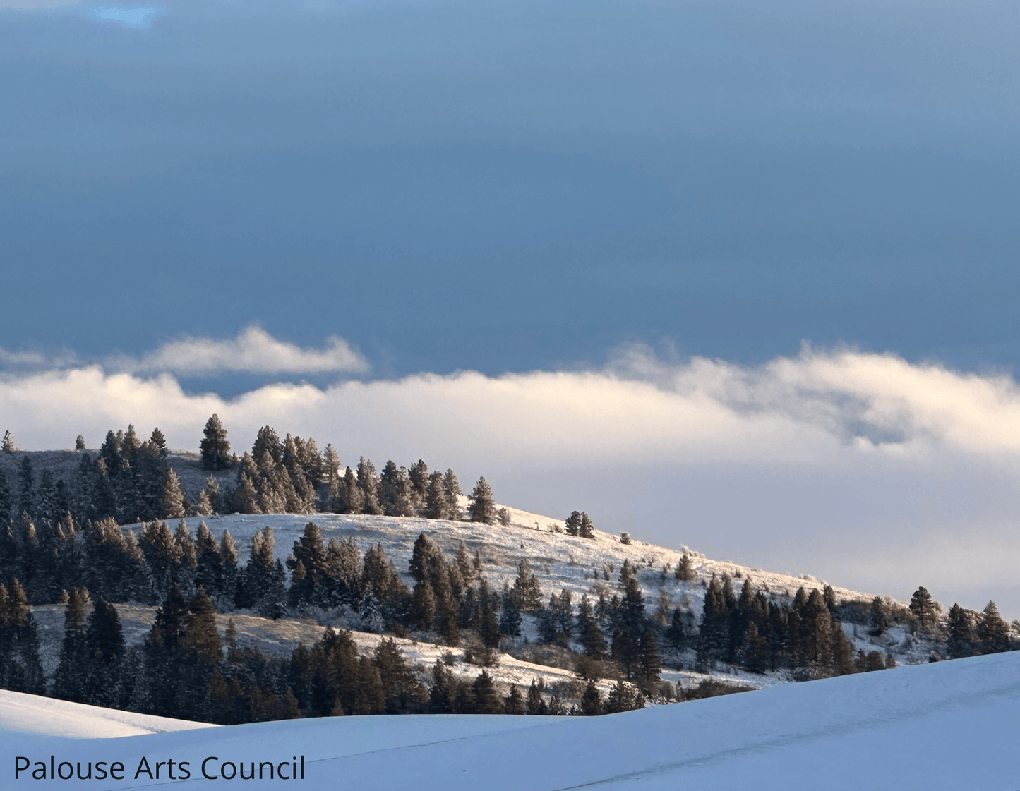 Snow Hillscape - Andy Peltier - Canvas Photo Print