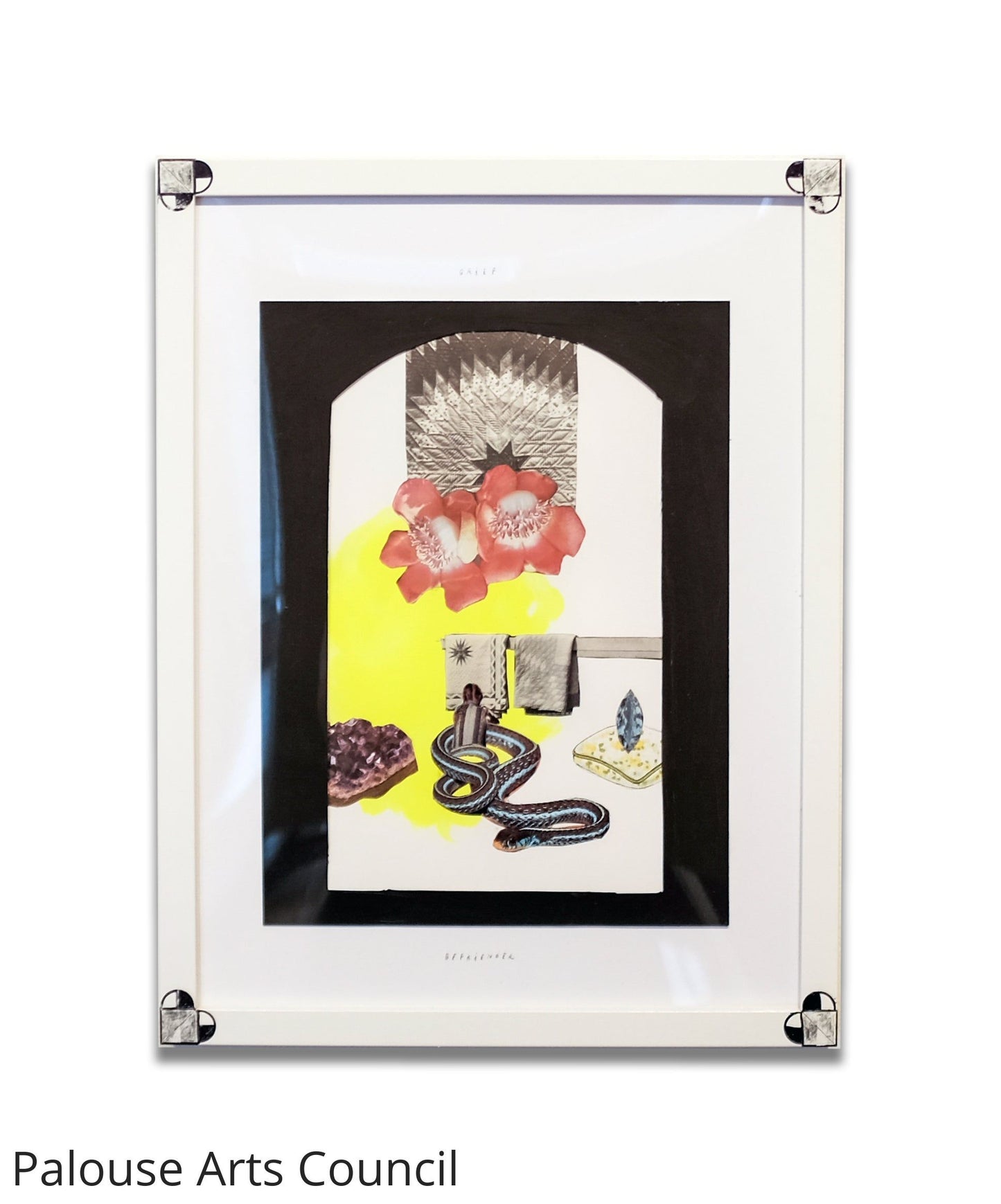 (V) Grief Befriender - House of Grief Series - Mary Welcome - Mixed Media