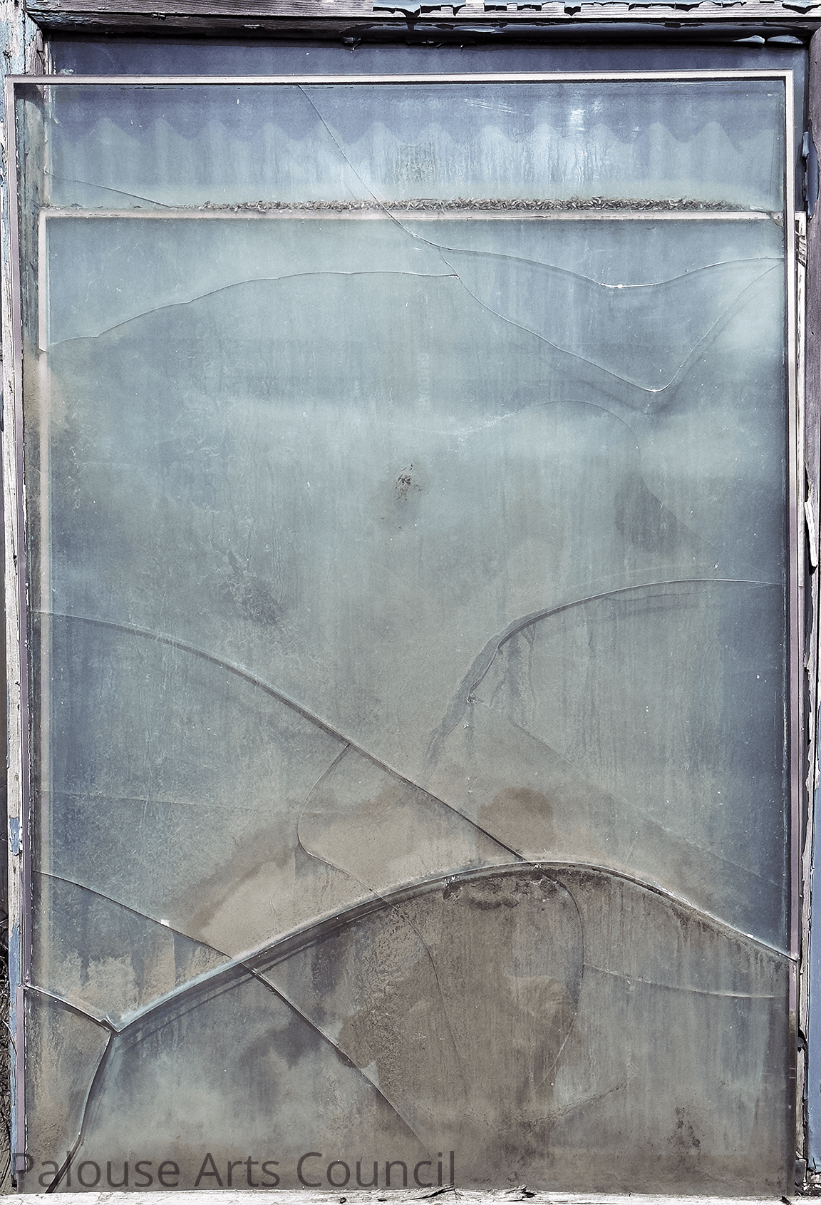 THE BROKEN WINDOW - Jim Trivelpiece - Photograph