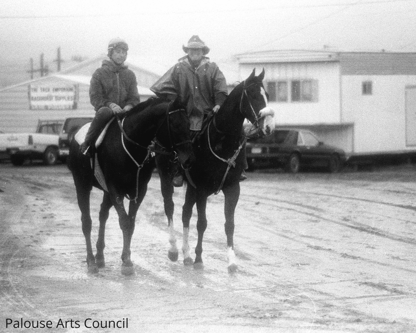 Doug and Kathy in the Rain