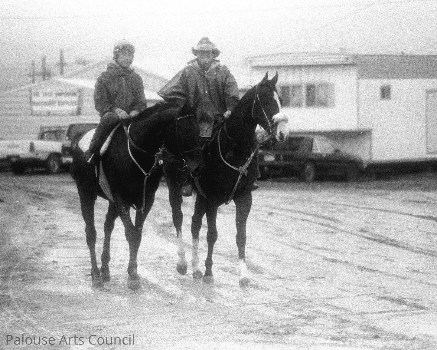 Doug and Kathy in the Rain