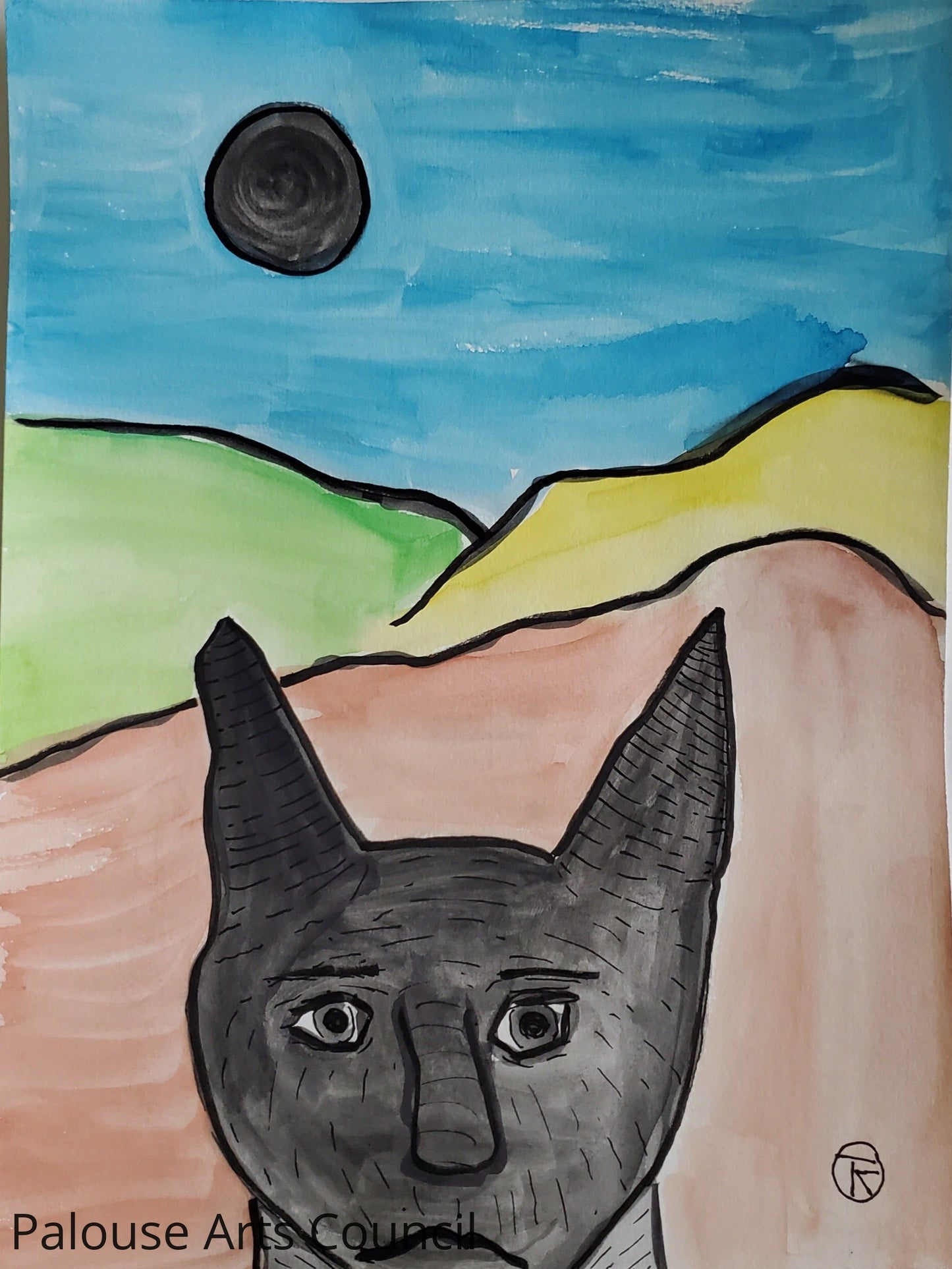 Grumpy Cat Series #1 - Tina Ochs - Watercolor