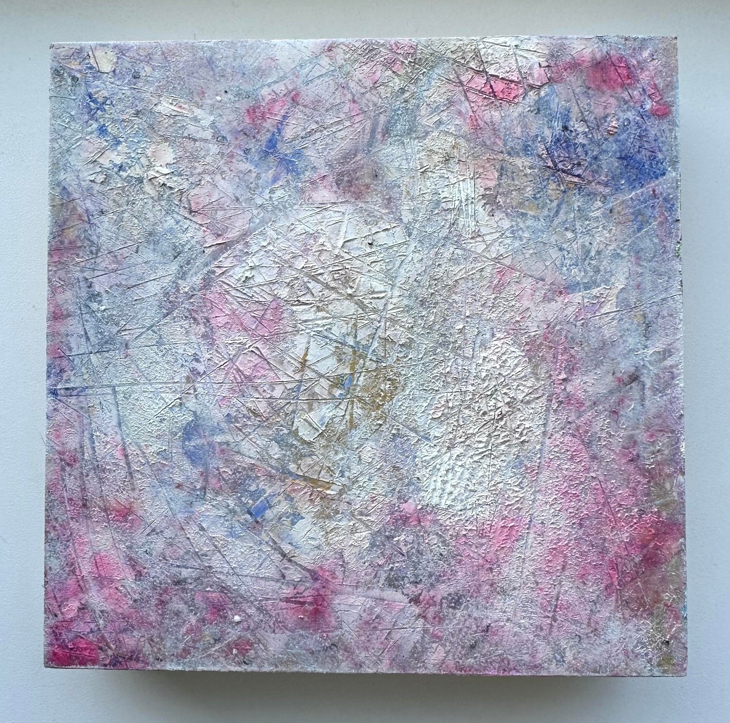 Perfect Inside - Karen Bender Peltier - Pastel oil stick on masonite board