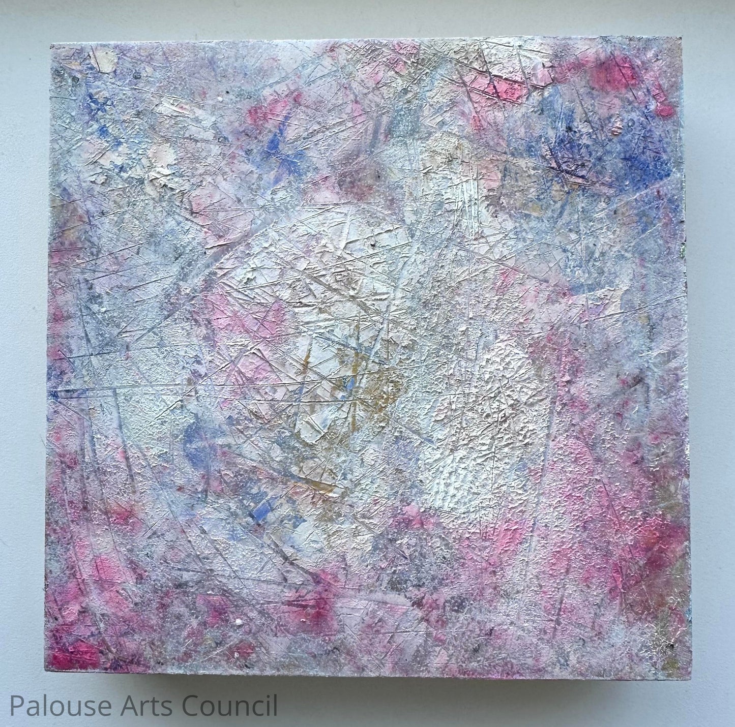 Perfect Inside - Karen Bender Peltier - Pastel oil stick on masonite board