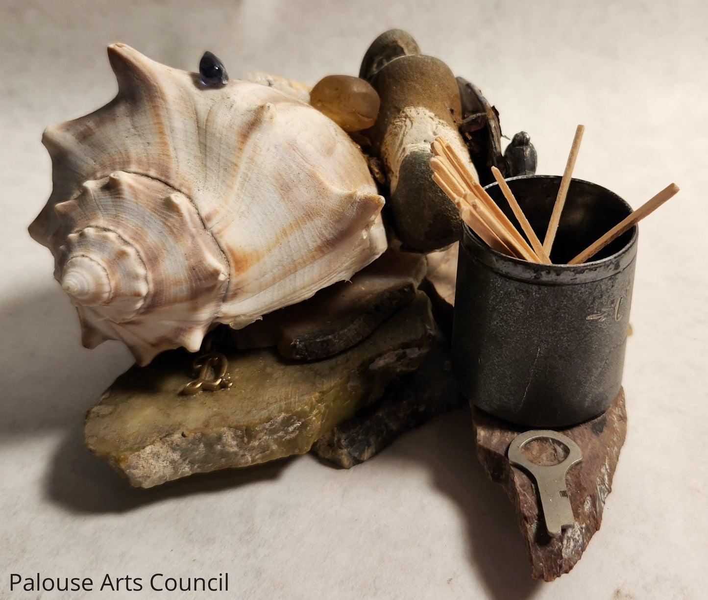 Cripple Creek Toothpicks - Russ Wheelhouse - Mixed Media