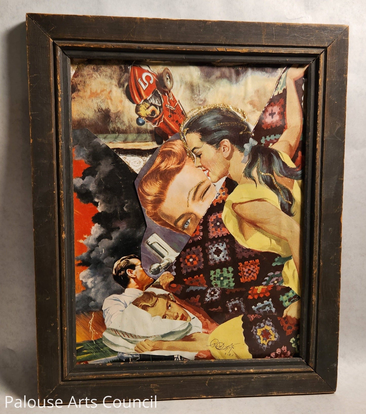 Patchwork - Russ Wheelhouse - Mixed Media