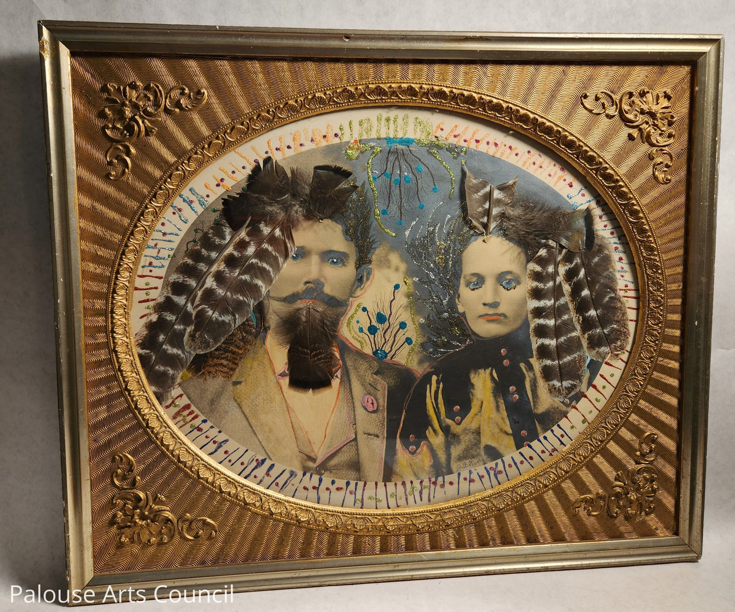 Unhappy Feathered People - Russ Wheelhouse - Mixed Media
