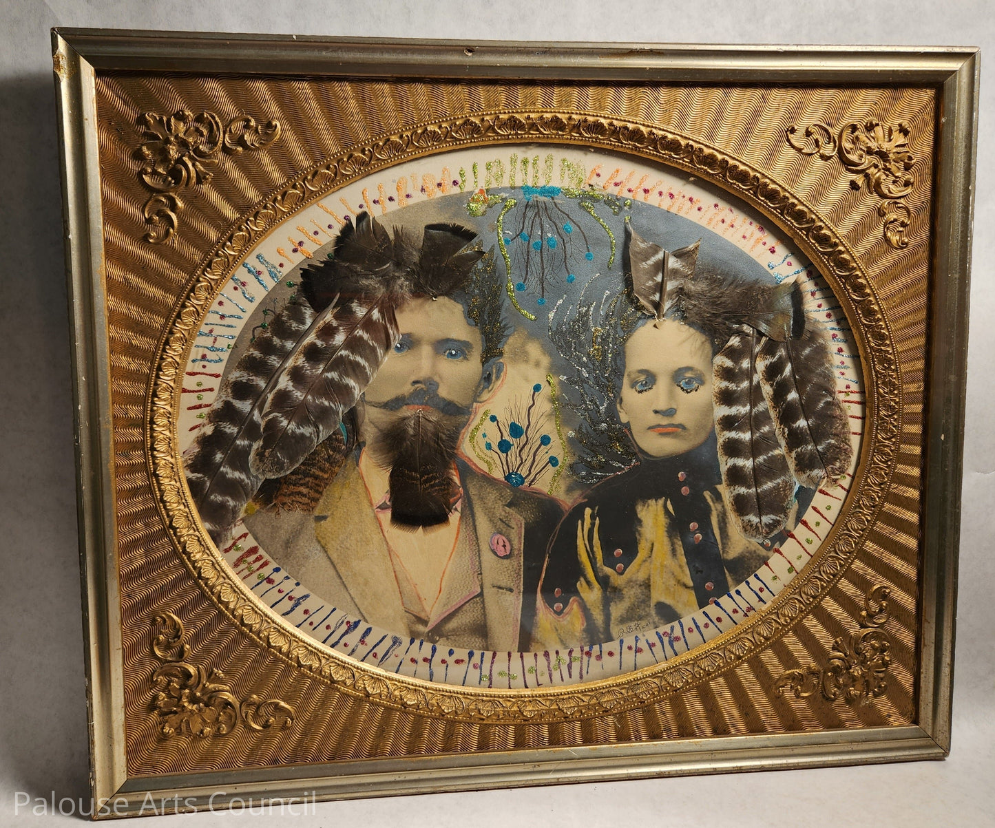 Unhappy Feathered People - Russ Wheelhouse - Mixed Media