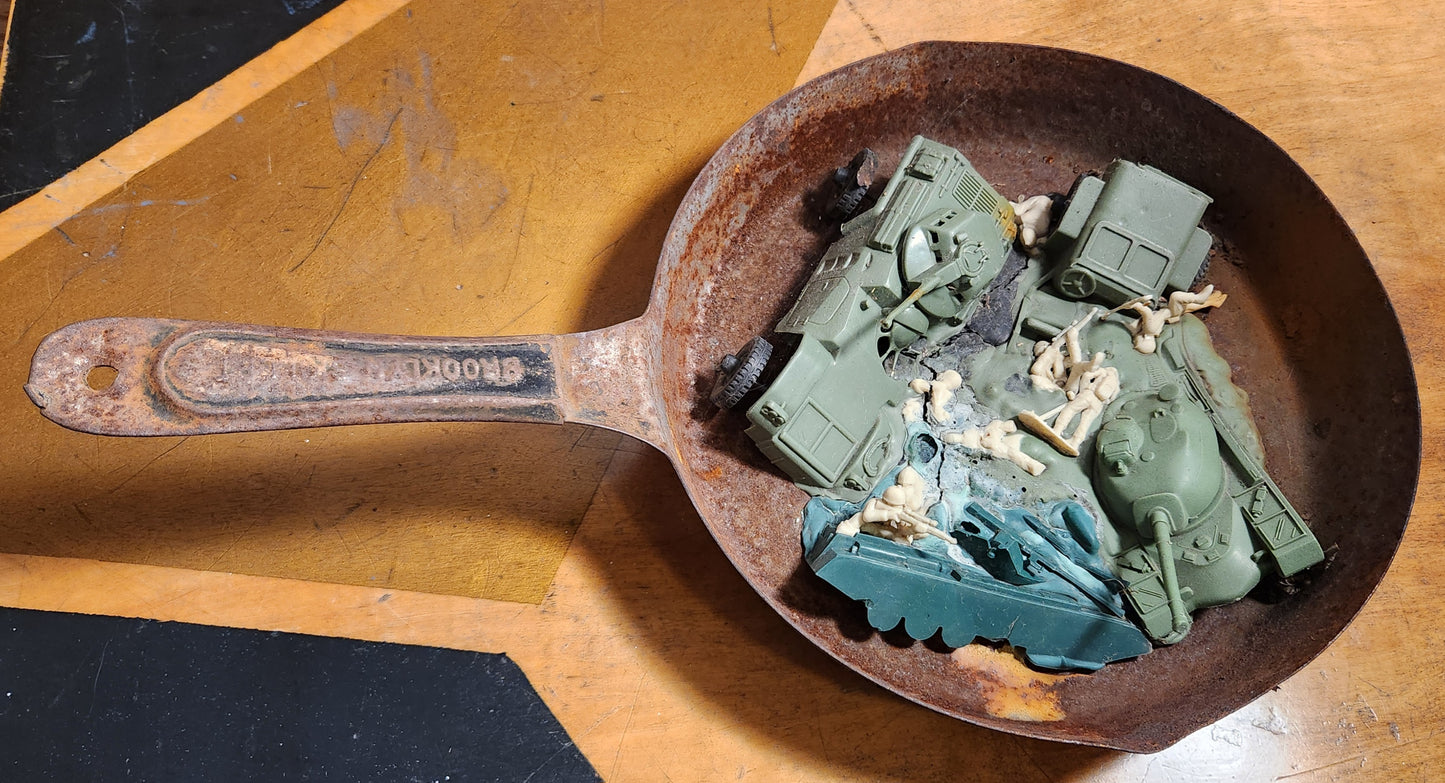 Scramble Battle - Russ Wheelhouse - Mixed Media