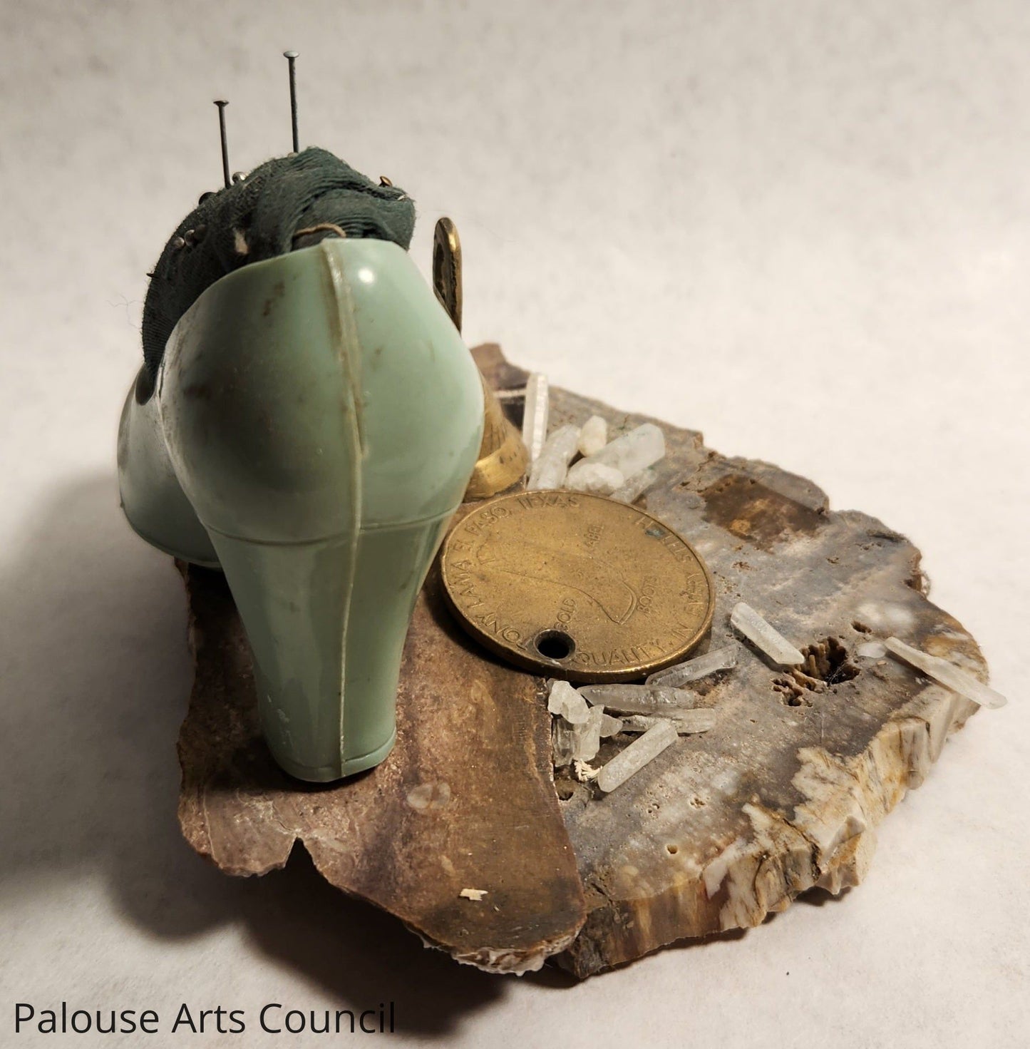 Cinderella's Pin Cushion - Russ Wheelhouse - Mixed Media