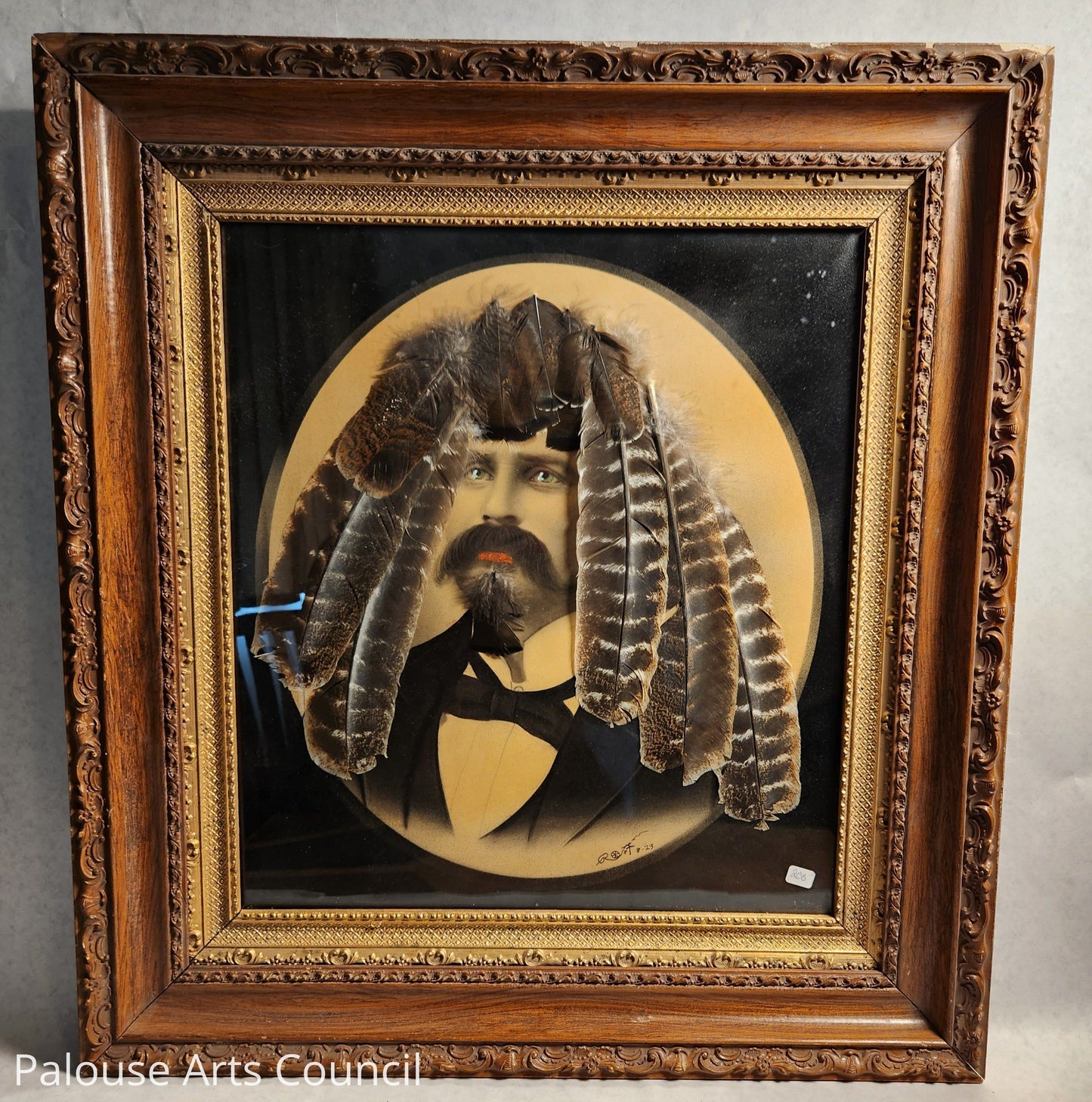 Feathered Guy - Russ Wheelhouse - Mixed Media