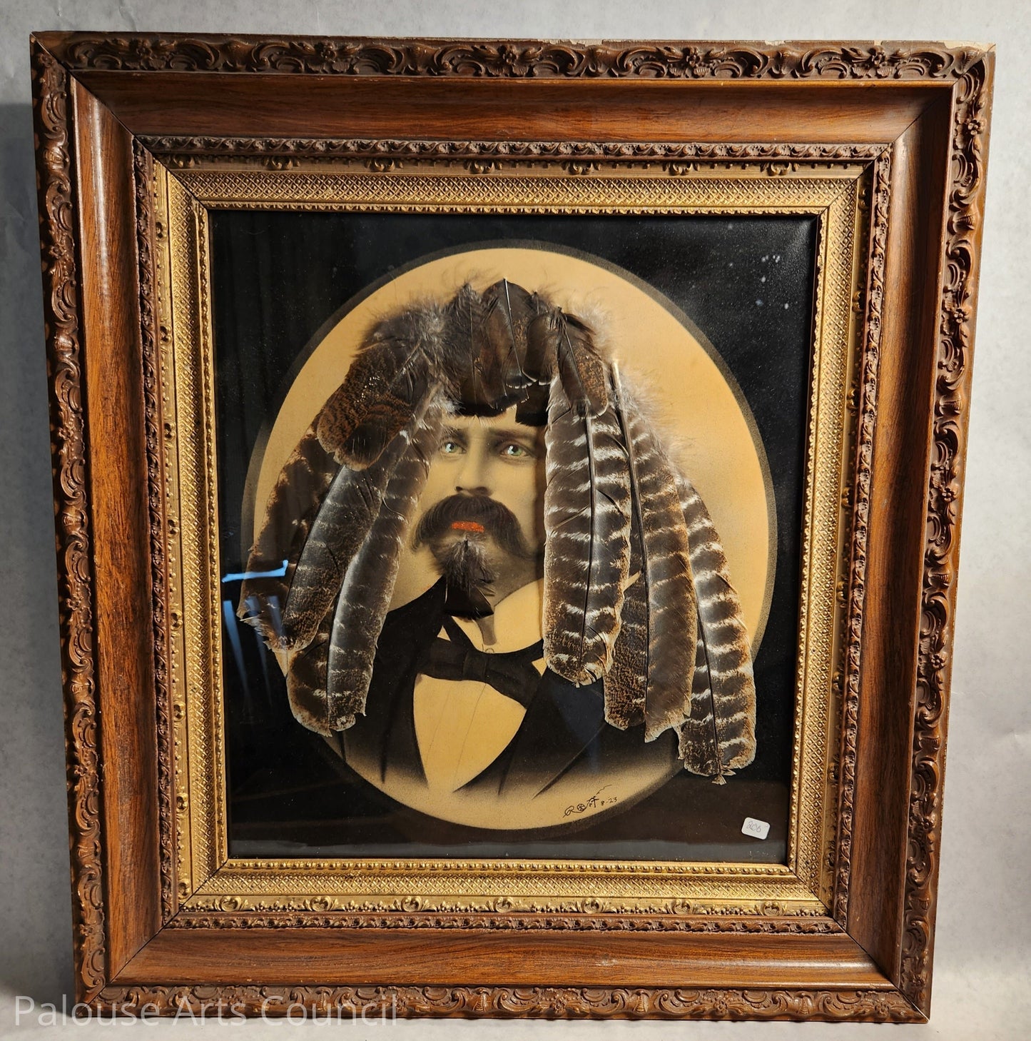 Feathered Guy - Russ Wheelhouse - Mixed Media