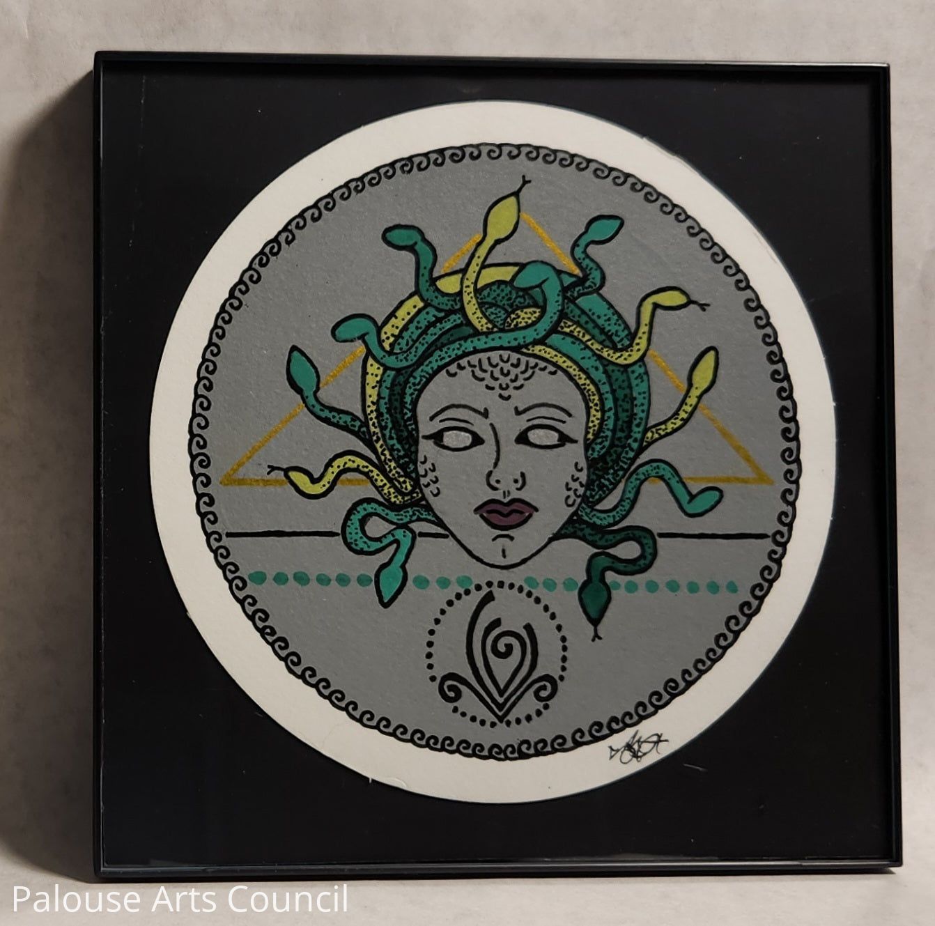 Medusa - Shannon Plunkett - Acrylic and ink