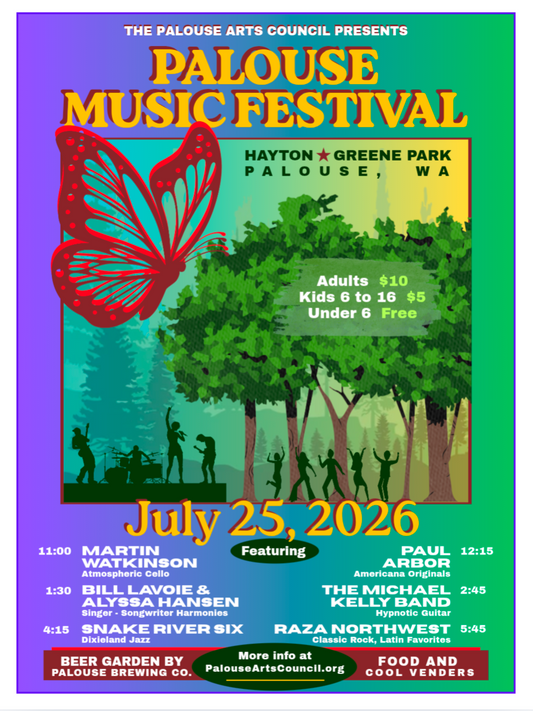Palouse Music Festival 2026 - Admit 1 Adult