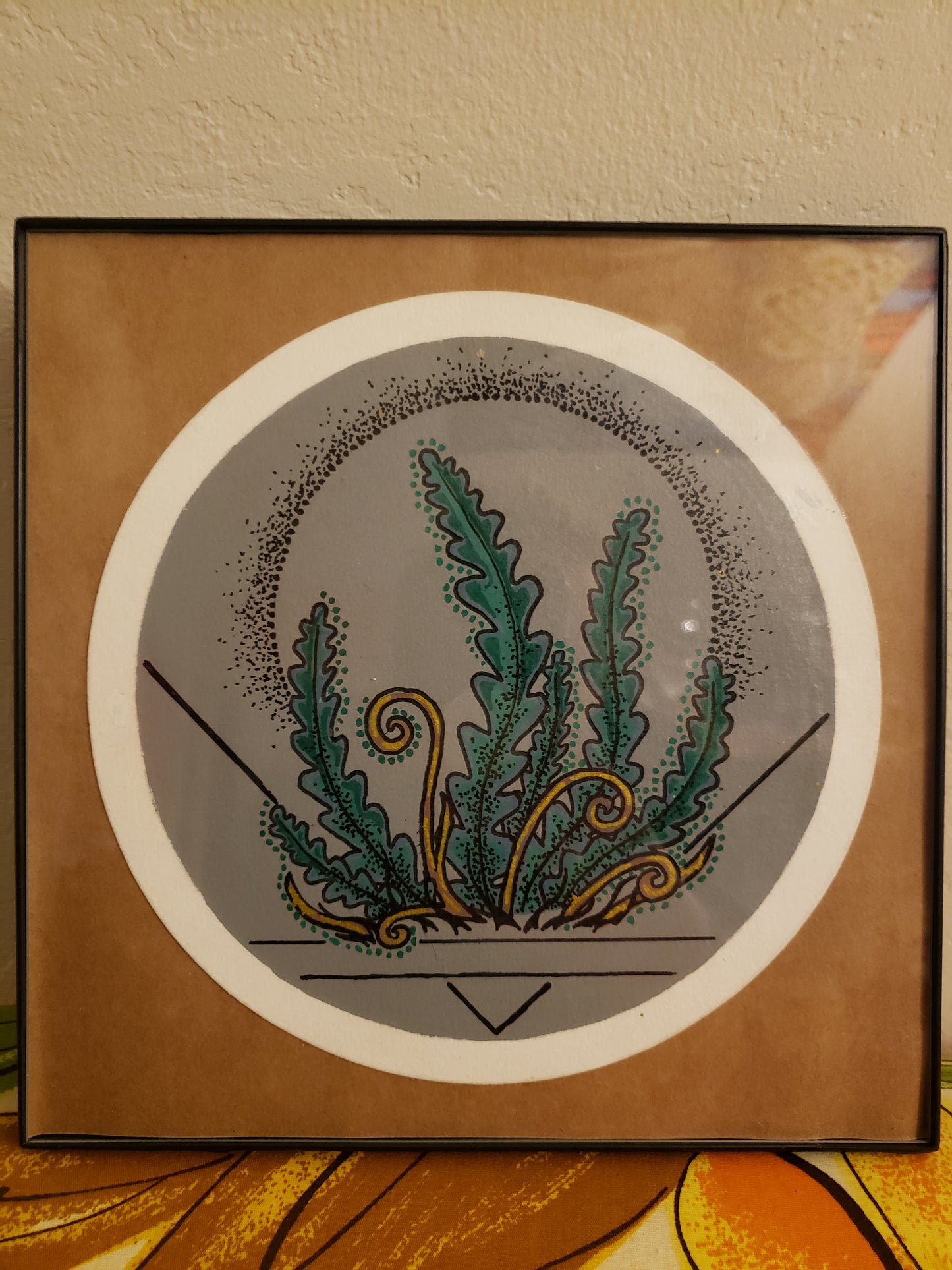 Fern - Shannon Plunkett - Acrylic and ink