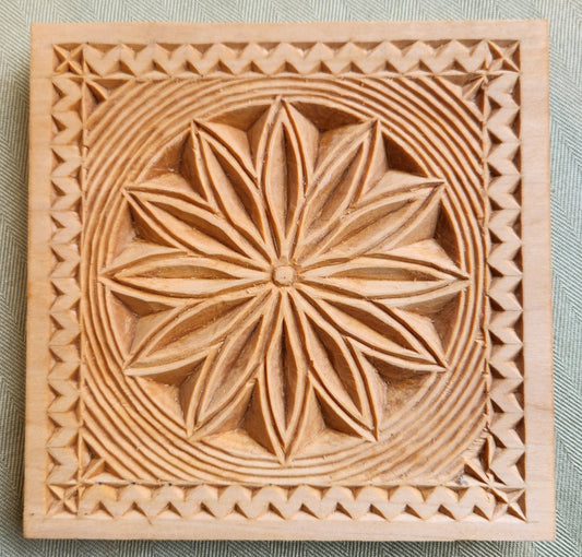 Chip Carving #1 - Danny Mullendore - traditional chip carving in basswood