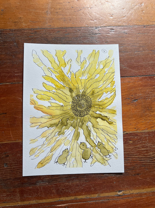 Sunflower Burst